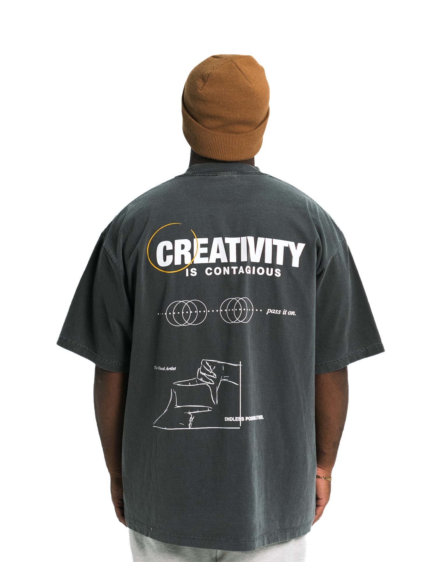 "creativity is contagious" t-shirt
