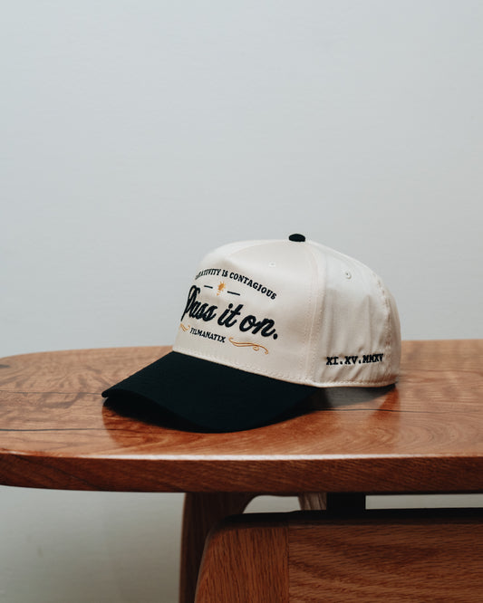 pass it on (vintage black)